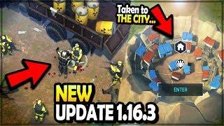 NEW UPDATE 1.16.3 - *NEW* CONVOY EVENT took me to the CRATER CITY... - Last Day on Earth Survival