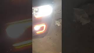 Scorpio N head light upgrade # fog lamp installed # BANSAL CAR DE OR # jaipur# 9828396993