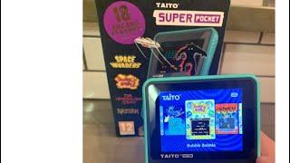 Super Pocket Taito Edition Review! Evercade in your pocket?!