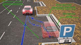 Подготовка к экзамену АвтоЦон Астана «Параллельная Парковка задним ходом»