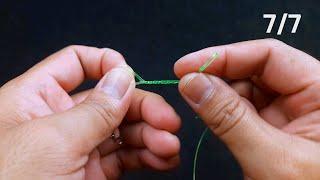 How to tie swivel For fishing (cara mengikat kili untuk mancing) part 7 | Fishing Knots #shorts