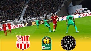 CR BELOUIZDAD vs ORLANDO PIRATES  CAF CHAMPIONS LEAGUE 24/25  Football Gameplay HD