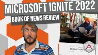 Microsoft Ignite 2022 - Book of News Recap