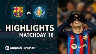 Highlights FC Barcelona vs Getafe CF (1-0)