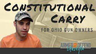 Ohio Constitutional Carry New Law Informational Webinar