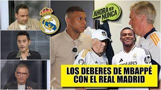 MBAPPÉ tiene que ADAPTARSE al REAL MADRID y a ANCELOTTI ¿Perderá minutos VINICIUS? | Ahora o Nunca