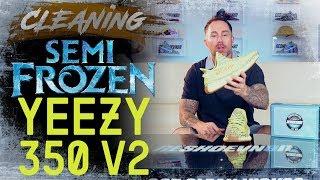 How to Clean Yeezy Boost 350 V2 Semi Frozen