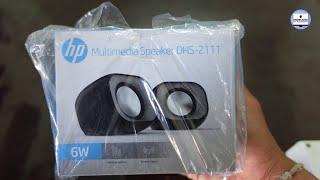 Desktop & Laptop Speaker केवल RS 400 मे | HP DHS-2111 Wired Speaker | Mobile portable speaker Mobile