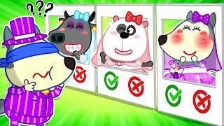 Daddy! Don't Choose the Wrong Mommy!  Family Fun Playtime  Kids Cartoon  Wolfoo Canada