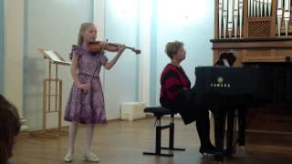 Берио. Балетные сцены. Светлана Кондратьева. 10 лет.