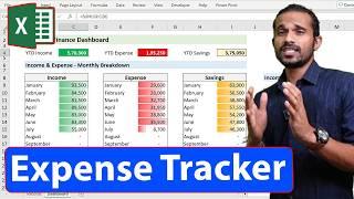 How to Create an Income and Expense Tracker using Microsoft Excel