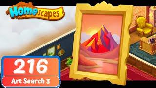 Homescapes - Day 216 - Art Search Day 3 - Gameplay Story