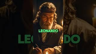 Leonardo da Vinci's Unique Writing Style  #davinci #writing #shorts