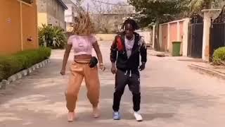 Lil smart and its priscy dancing to Don Classic song, titled Kullun kullun