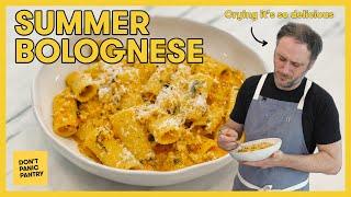 20-Minute Summer Bolognese (a Quick Fresh Cherry Tomato Hen Ragu)