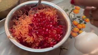 Healthy & tasty carrot & beetroot salad