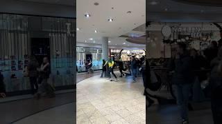 I had to do freestylo in the mall