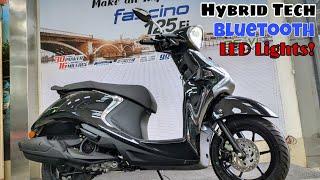 New Yamaha Fascino 125 Hybrid!! Metallic Black! Best All-in-one 125cc scooter??