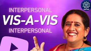 Interpersonal vis-a-vis Intrapersonal Relationship by Bhanumati JI