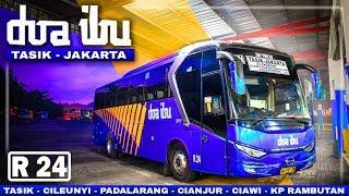 TASIK Ke JAKARTA Via JALUR PUNCAK || 11 JAM Naik Bus DOA IBU Legacy SR1