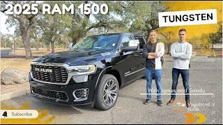 All-new TUNGSTEN RAM 1500 - New trim for 2025 RAM 1500