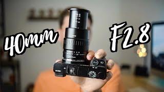 TTArtisan 40mm f2.8 Macro Lens Review (Sony a6000)