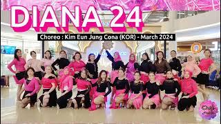 DIANA 24 | Line Dance | Demo by MCC Class