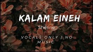 Sherine - Kalam Eineh (Vocals Only)