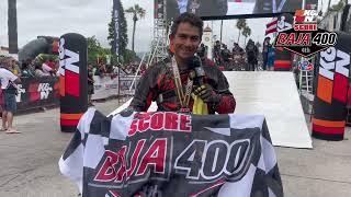 Eentrevista con Edgar Cota despues de la @KNfilters 4to SCORE Baja 400 Presentado por @VPRacingFuel