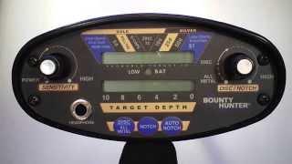 Bounty Hunter Pioneer 202 Metal Detector How To Operate and Instructional Video