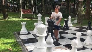 GIANT CHESS SET IN HOTEL JOGJAKARTA