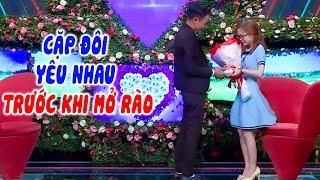 Cặp đôi chưa mở rào đã YÊU NHAU QUẤN QUÝT ông mai bà mối KHỎI CẦN MAI MỐI hôn nhau liền