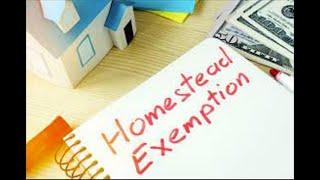 Filing Homestead Exemption for Collin County, Texas