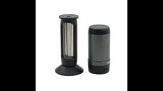 Herb Grinder and Filler Cigarette Horn Tube Cone Automatic Electric Device