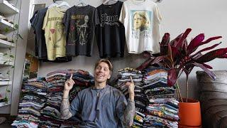 My Entire $50,000 Vintage T-Shirt Collection!