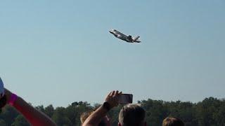 F-35A Lightning II Demo at Belgian Air Force days 2023 | Air Show Kleine Brogel Air Base