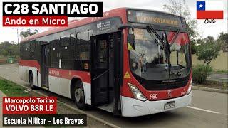 Trip C28 SANTIAGO by bus Marcopolo Torino - Volvo B8R LE SKPJ84