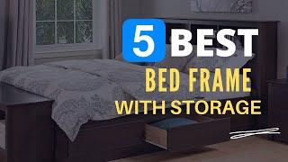 ⭕ Top 5 Best Bed Frame with Storage 2023-2024 [Review and Guide]