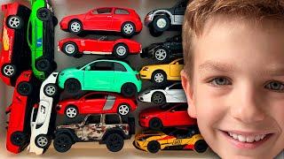 Mark and many car videos for kids
