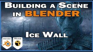 3D Modeling an Image in Blender - pt. 2 | Game of Thrones ICE WALL