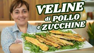 CHICKEN AND ZUCCHINI SLICES - Easy Recipe - Homemade by Benedetta