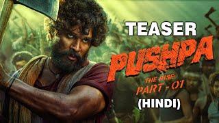 #Pushpa - The Rise (Hindi) Teaser | Allu Arjun, Rashmika, Fahadh Faasil | DSP | Sukumar