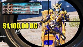 I spent $1,105,00 UC on NEW Pharaoh X-Suit | PUBG Mobile