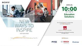 Virtual Event | New Ways to Inspire, Education Solutions