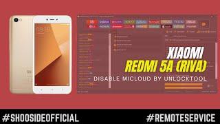 XIAOMI REDMI 5A (RIVA) DISABLE MICLOUD #remoteservice