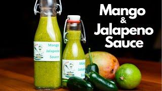 How to make Jalapeno Hot Sauce - Roasted Mango Hot Chili Sauce