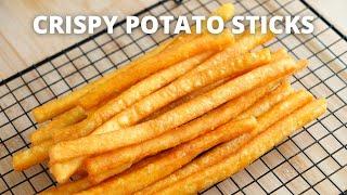 Cemilan terbaik! CRISPY POTATO STICKS!