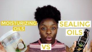 ARE YOU USING YOUR OILS WRONG? | MOISTURIZING VS SEALING OILS | KINKYCURLYRAE