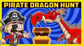 Dragon Hunt Pirate Adventure for kids | Mister Kipley monster hunt