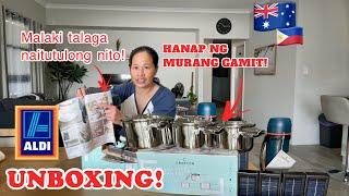 MAY BAGO TAYONG GAMIT PANGKUSINA AT MURANG SOLAR LIGHTS/UNBOXING ITEMS FROM ALDI STORE